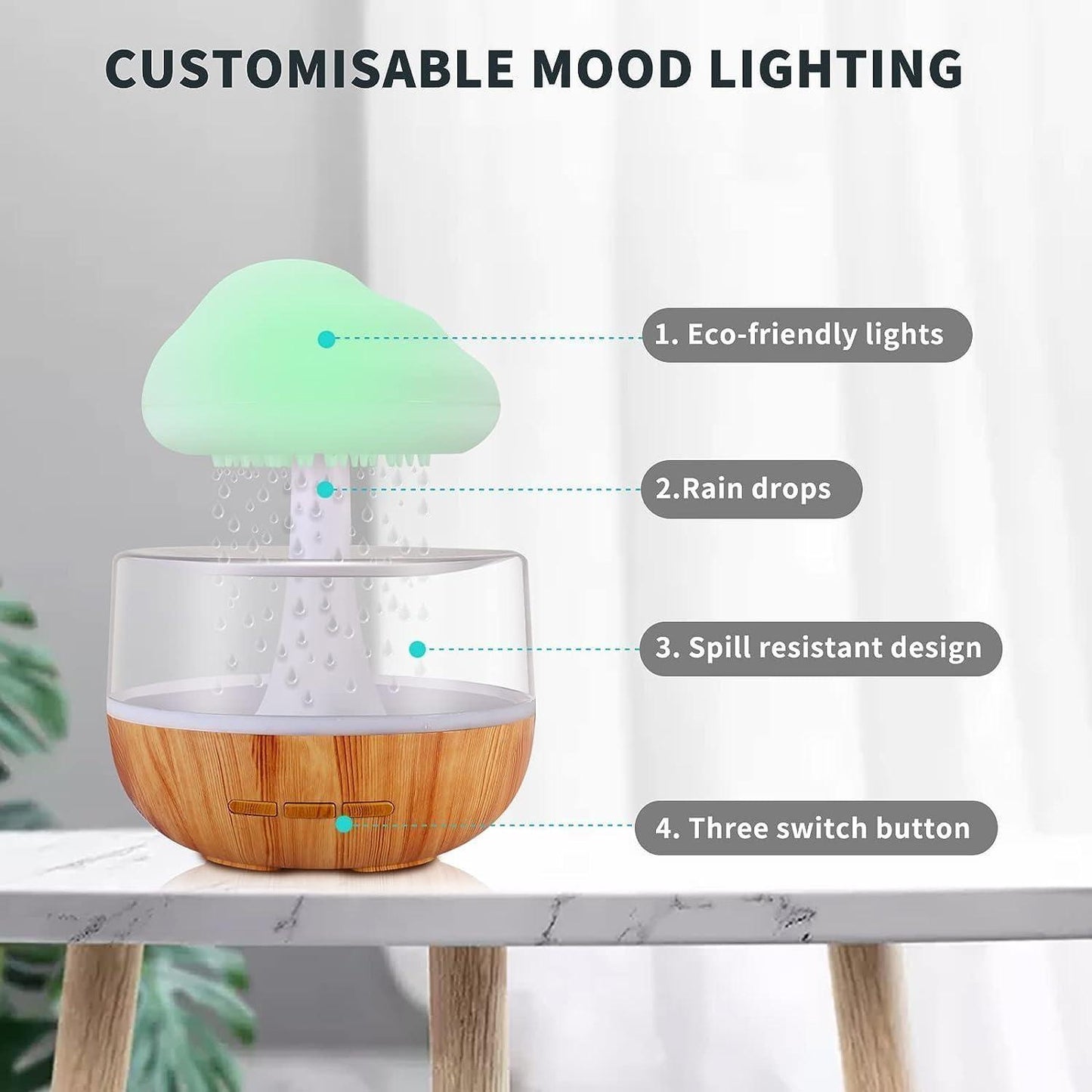 Rain Cloud Humidifier Ismokraft