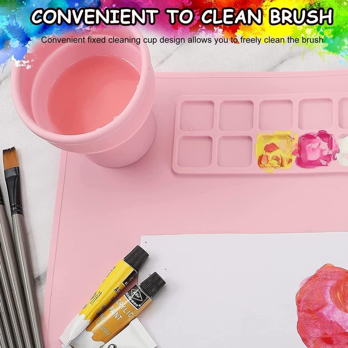 Silicone Craft Mat for Painting Play Doh and Clay for Kids