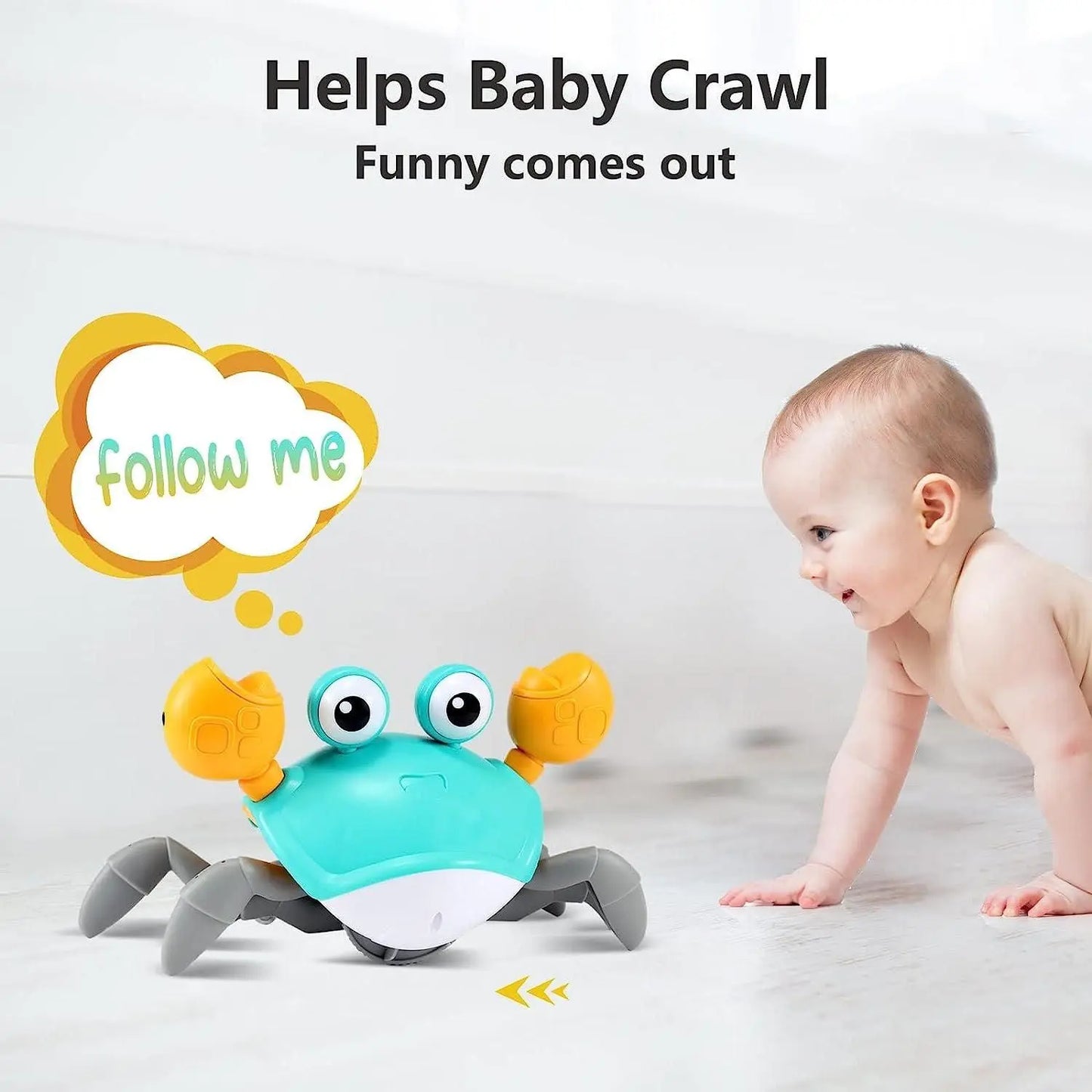 Baby Toys Infant Crawling Crab Toy Ismokraft