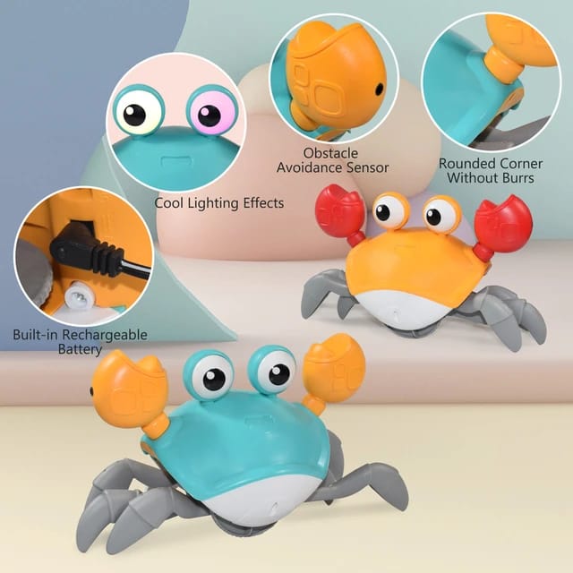 Baby Toys Infant Crawling Crab Toy Ismokraft