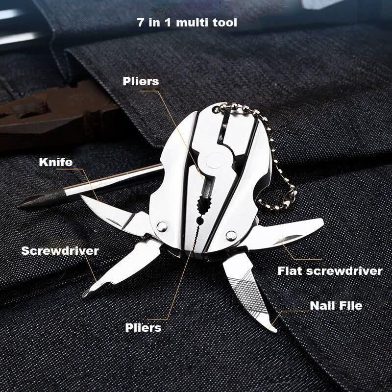 7 Wonders in Your Pocket: The Multi-Tool Keychain That Saves the Day (Every Day!) Ismokraft