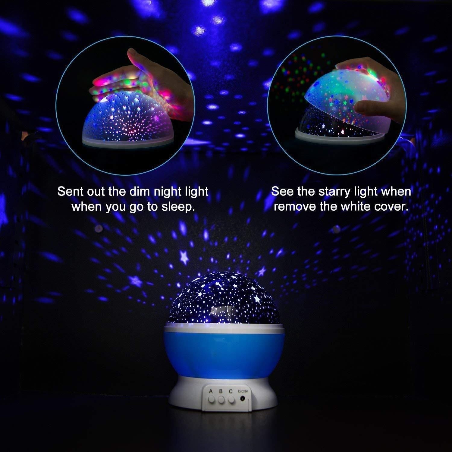 Star Master Dream Color Changing Rotating Projection Lamp Ismokraft